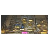 Light Socket Replacement Shells (22), Gold Tone.