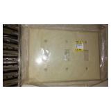 Assorted Almond Wall Plate Covers.