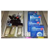 Lamp holder, Outlet, Switches and More.