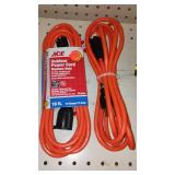Outdoor Cord (2) Plug in Utility Light.