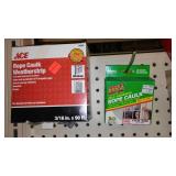 Window Insulation Kit (4) Rope Caulk, Weather Strip, Seal and More.