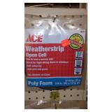 Window Insulation Kit (3) Rope Caulk, Weather Strip, Seal and More.