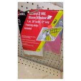 Window Insulation Kit (3) Rope Caulk, Weather Strip, Seal and More.