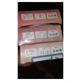 Chicago Die Cast Pulleys (9) ½ - ¾ in. Bore.