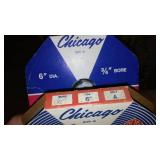 Chicago Die Cast Pulleys (9) ½ - ¾ in. Bore.