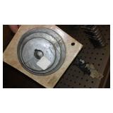 Die Cast Pulleys (6) ½ in. Bore.