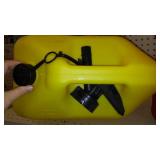 5 gal. Gas and Deisel Cans, replacement spouts (3).