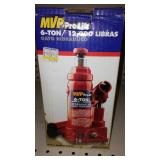 MVP Pro-Lift 6 Ton Hydraulic Jack.