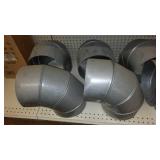 Adjustable Duct Elbow 9 in. Diam. (10).