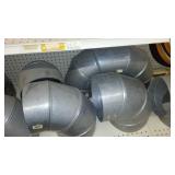 Adjustable Duct Elbow 9 in. Diam. (10).