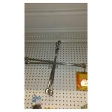 Vehicle Accessory Lot. Ball, Grease gun, Testers, Reflectors and More.