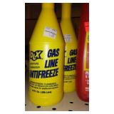 Gas Line Antifreeze (2) Water Remover (5), Funnel.