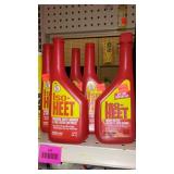 Gas Line Antifreeze (2) Water Remover (5), Funnel.