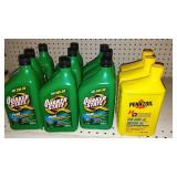 Quaker State 5W-30 Oil (9  1 qt bottles) Pennzoil 20W-20 (3).