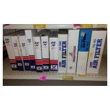 Valvoline Air Filters (11) VA62-VA78, See Pics.