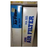 Valvoline Air Filters (11) VA62-VA78, See Pics.