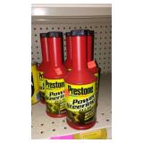 Power Steering fluid (5) Super Flush (2) radiator Flush (3).