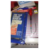 Misc. Automotive. Fuel Filter, Anti Freese tester, Oil wrench, muffler clamps and More.