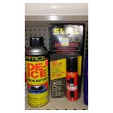 Oil Treatment, de-Icer, starting Fluid and More.