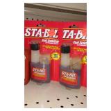 Oil Treatment, Fuel Stabilizer and Octane Booster.