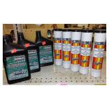 Marine Bearing Grease (5) and Engine Oil (3).
