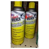 Liquid wrench (5) and Penetrating Oil (2).