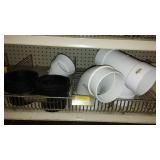 Sanitary Plumbing Fittings, Elbows, Reducers, Caps, Tees and Couplings.