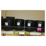 Black Metal Crimp Reducers, Unions and Elbows.