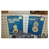 Assorted Poly Fittings, elbows, Tees, Couplings.