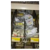 Assorted Poly and PVC, Nipples, Elbows, Caps, adapters.