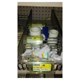 PVC Assorted fittings, Valves, elbows, couplings, caps.