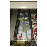 PVC Assorted fittings, Valves, elbows, couplings, caps.