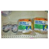 Pipe Insulations (2) and Coil Hanger Strap.