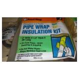 Pipe Insulations (2) and Coil Hanger Strap.