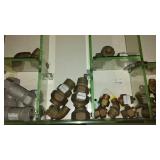 Brass Fitting Elbows, reducers, caps and more.