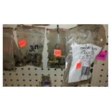 Brass Plumbing Faucet Seats, Compressions tees, elbows, nuts.