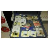 Danco Plumbing Part Assortments and Plastic Tubing Center.  Danco Metal Box with compartments and contents, 13 W x 15D x 18 in. H.