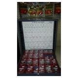 Danco Plumbing Part Assortments and Plastic Tubing Center.  Danco Metal Box with compartments and contents, 13 W x 15D x 18 in. H.