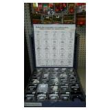 Danco Plumbing Part Assortments and Plastic Tubing Center.  Danco Metal Box with compartments and contents, 13 W x 15D x 18 in. H.