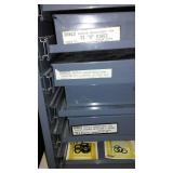 Danco Plumbing Part Assortments and Plastic Tubing Center.  Danco Metal Box with compartments and contents, 13 W x 15D x 18 in. H.