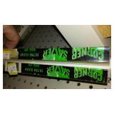 Brushes, Spreaders, trowels, Corner savers, scrapers and tape.