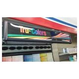 Valspar / True Color Paint Sample Displays.