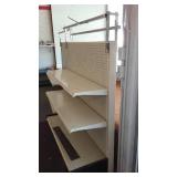 Commercial Pegboard Display Shelving (2).
