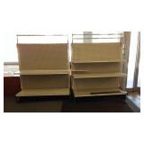 Commercial Pegboard Display Shelving (2).