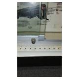 Commercial Pegboard Display Shelving.