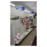 Commercial Pegboard Display Shelving
