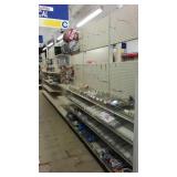 Commercial Pegboard Display Shelving