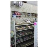 Commercial Pegboard Display Shelving