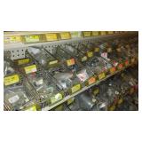 Commercial Pegboard Display Shelving