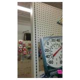 Commercial Pegboard Display Shelving